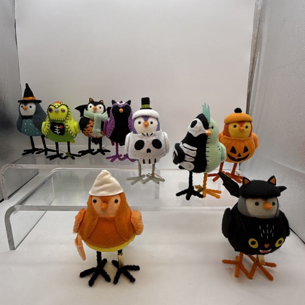 Target Hyde & Eek 2022 Lot Of 9 Featherly Friends Halloween Spritz